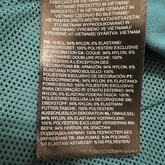 The North Face Fanorak Hooded Jacket Teal/Tan Size L Men NWOT ( never worn) - Picture 12 of 13